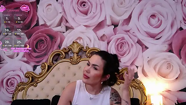 Show modela HessaHessy na web-kameri