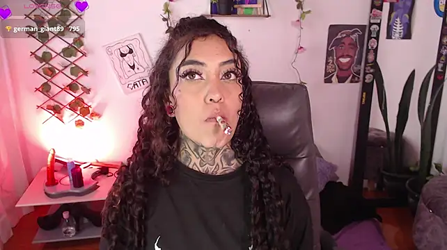Show Webcam de Cata_green