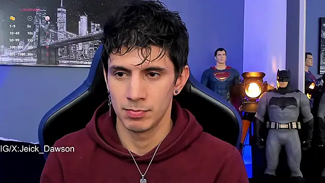 Show modela Jeick-Dawson na web-kameri