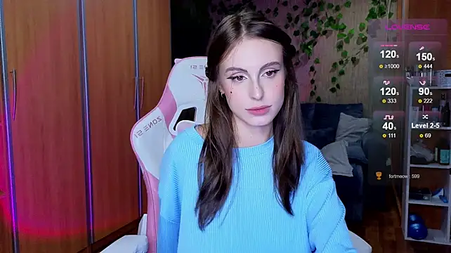 EdelineMaher Webcam-Show