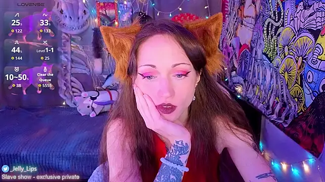 Show modela _Jelly_Lips na web-kameri