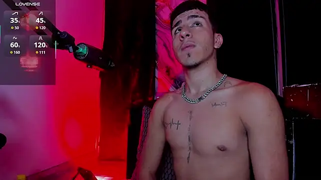 Show de IanValencia_ na webcam
