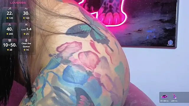 SofiaInk Adlı Modelin Canlı XXX Sohbeti