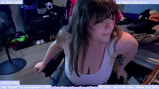Živý XXX chat lavendermei
