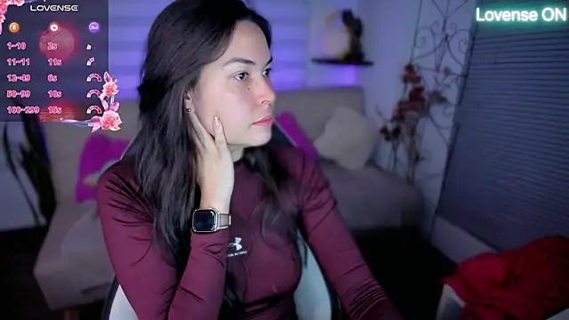XXX chat uživo modela Lunlunera