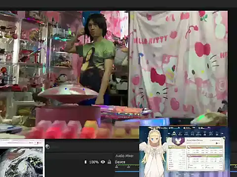 Show de JesuAdam na webcam
