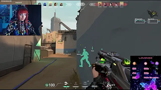 linda_mort: διαδικτυακό σόου στην κάμερα