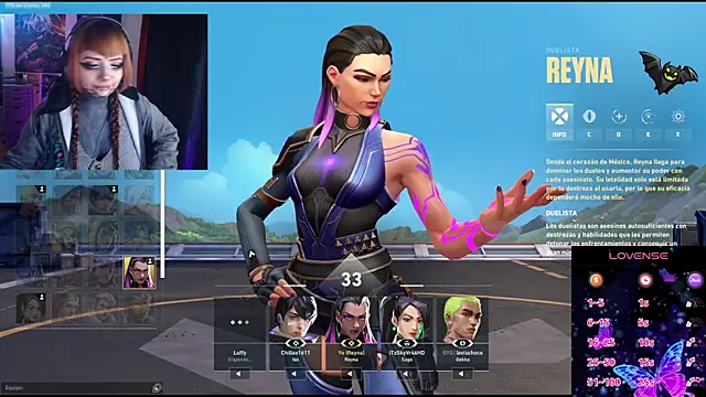 Show webcam de linda_mort