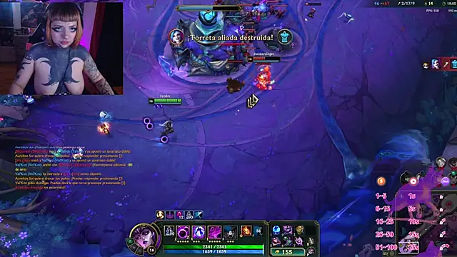 Chat +18 de linda_mort ao vivo