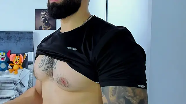 Show modela Zack_Froone na web-kameri