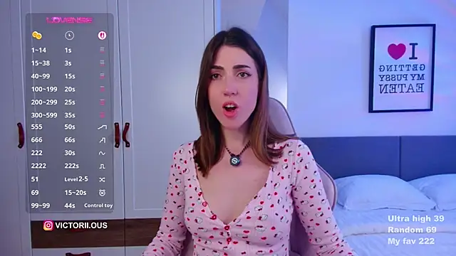 Webkamerová show Mrs_Tory