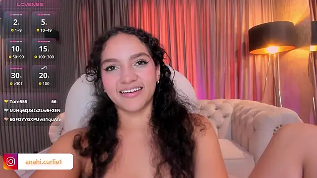 anahi_curlie1 élő XXX-chatje