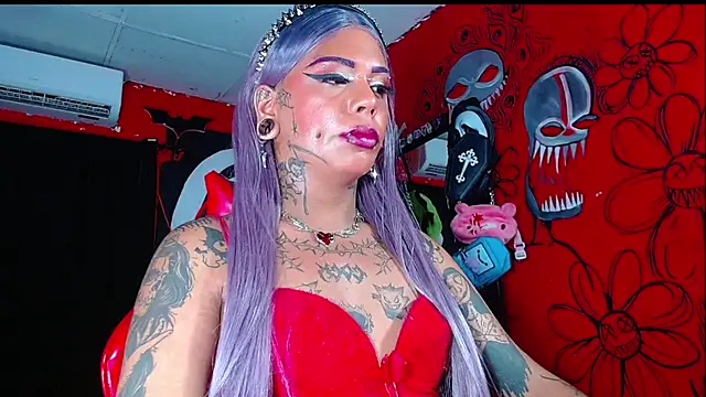 Show de Monstermarcelinx na webcam