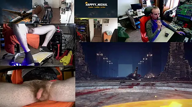 Happy_Michal Шоу с уебкамера