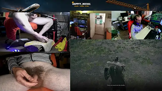Happy_Michal Show in webcam