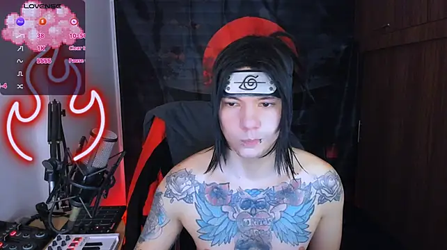 Show de Adam_Rocket na webcam