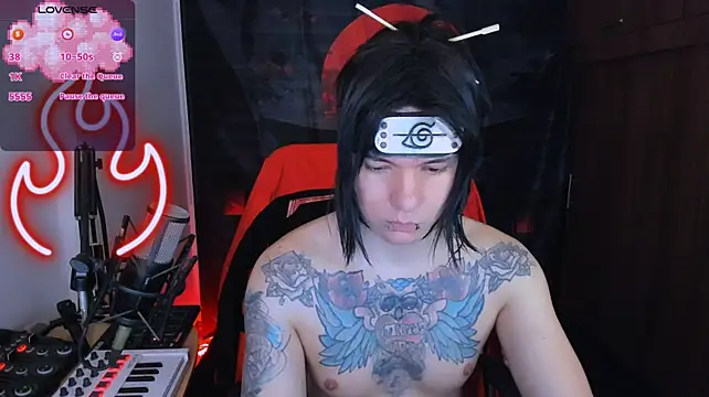 Adam_Rocket Pertunjukan Webcam