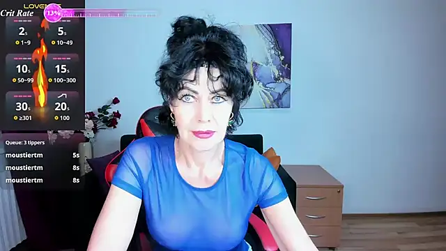 Pertunjukan Kamera Web Silvia_Wallec