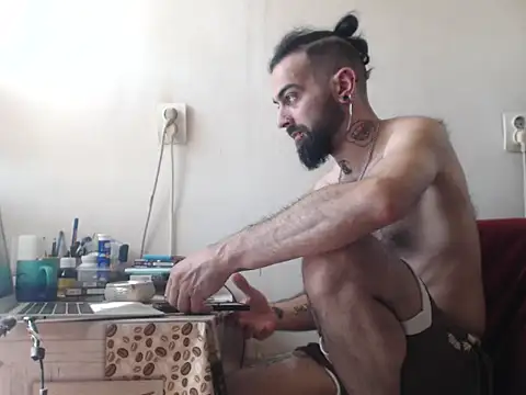 Show modela KalebConnor na web-kameri