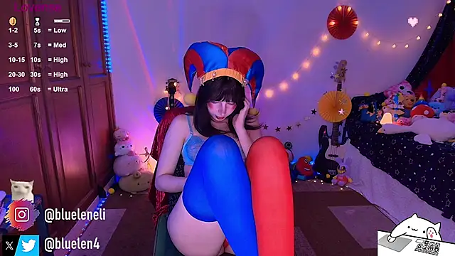 צ'אט XXX בשידור חי של bluelen