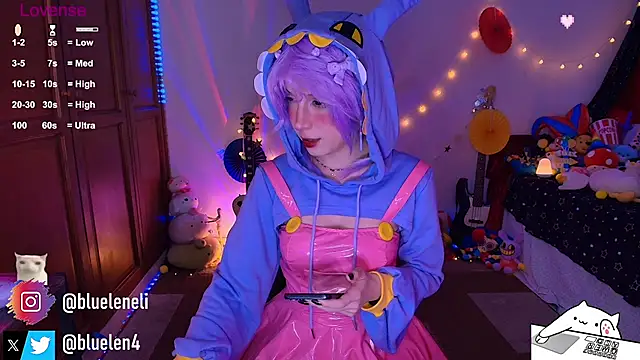 bluelen – Live XXX-chat