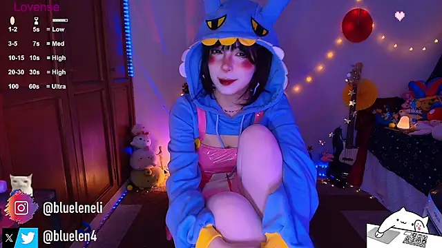 bluelen – webcam-show