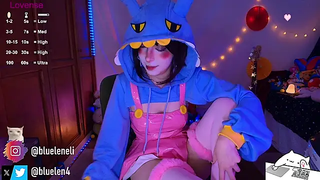 bluelen's Webcam Show