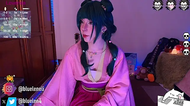 bluelen's Live XXX Chat
