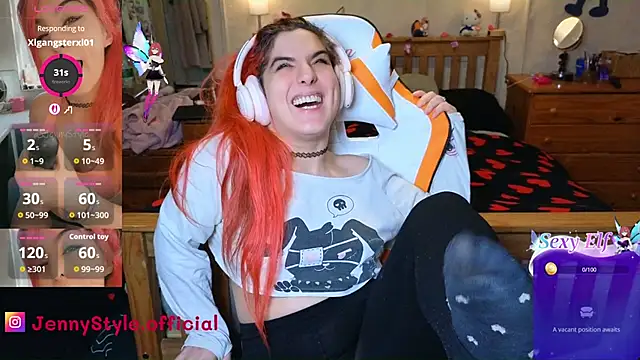 jennystyle's Webcam Show