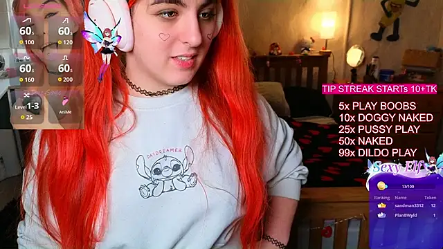 Show de webcam de jennystyle