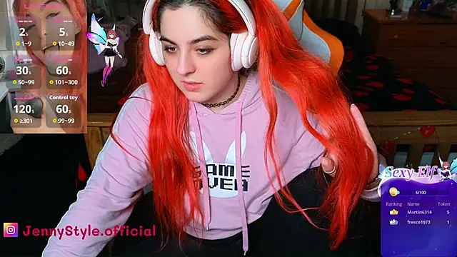 jennystyle's Webcam Show