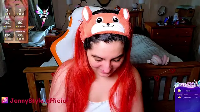 Webkamerová show jennystyle