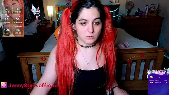 jennystyle Pertunjukan Webcam