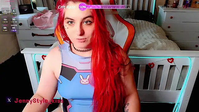 jennystyle Adlı Modelin Web Kamerası Şovu