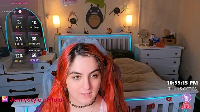 Webkamerová show jennystyle
