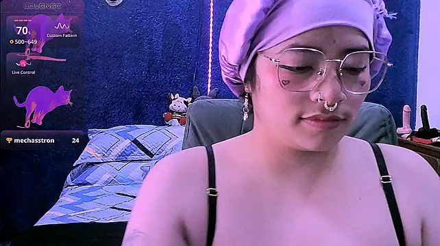 Show de NinaYellow na webcam