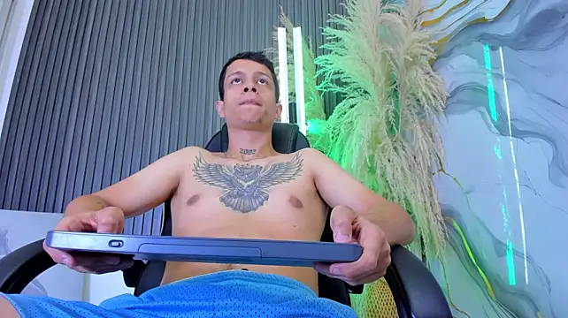 Show de AgarEvans na webcam