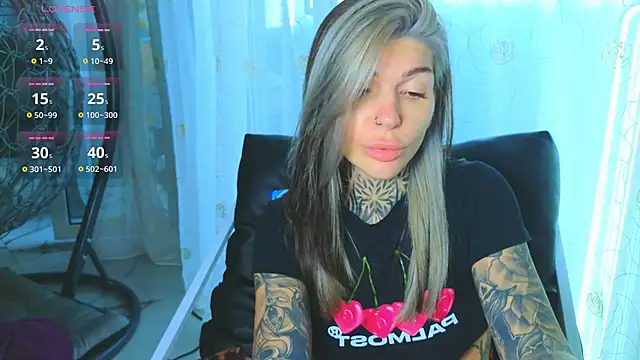 Webkamerová show tattooedBabyy