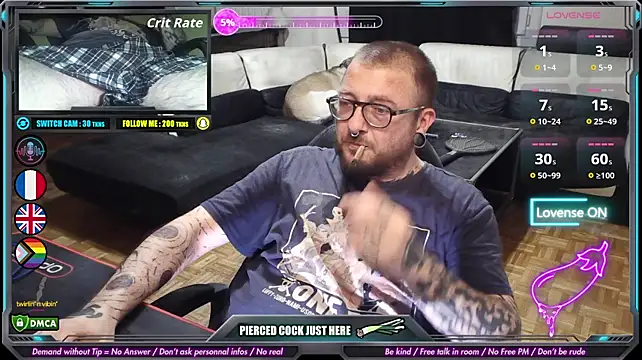 Show modela Law_Leek na web-kameri