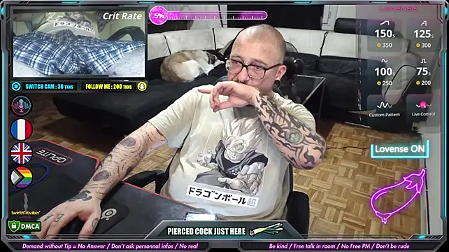 Show modela Law_Leek na web-kameri