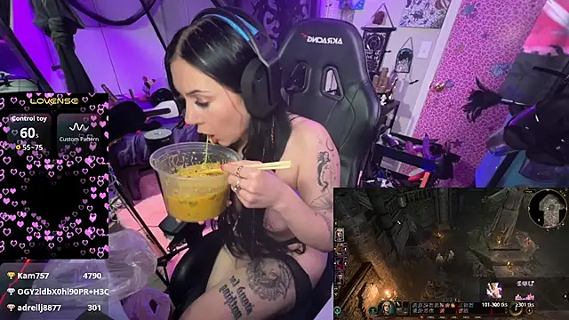Show de marleymaxwell na webcam