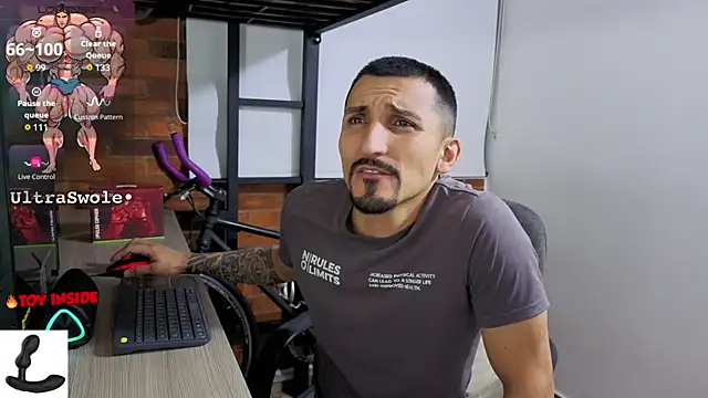 Marck_Muscle 网络视讯表演