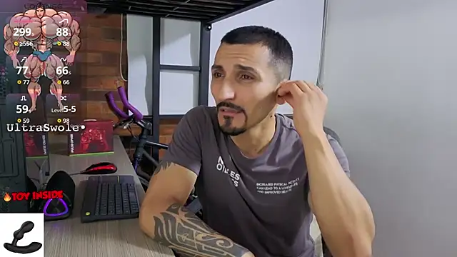 Show de Marck_Muscle na webcam