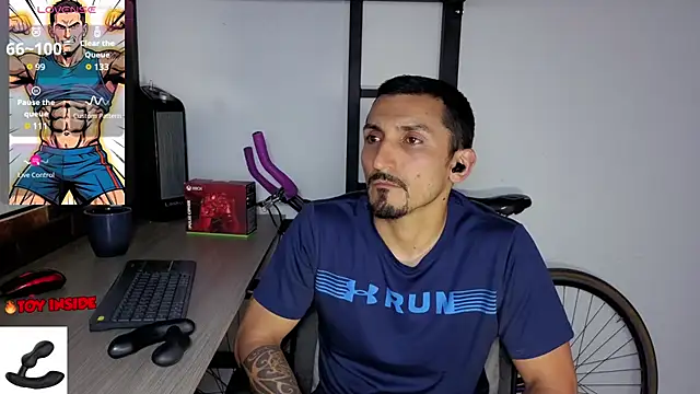 Show de Marck_Muscle na webcam