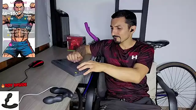 Marck_Muscle Pertunjukan Webcam