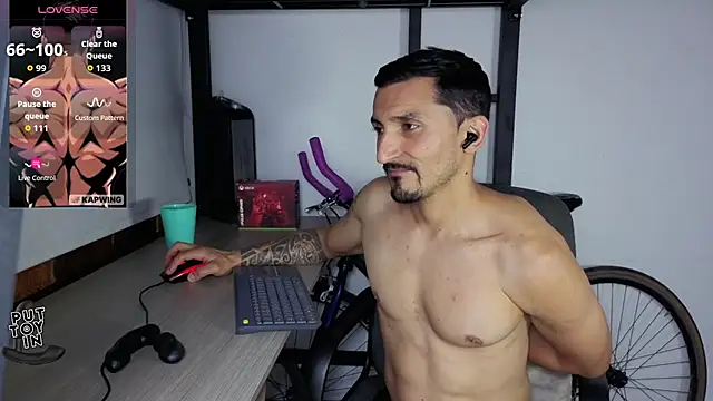 Marck_Musclen Webbikameraesitys
