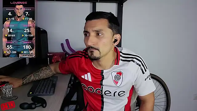 Marck_Muscle Adlı Modelin Web Kamerası Şovu
