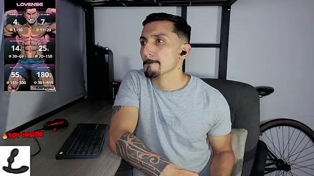 Show de Marck_Muscle na webcam