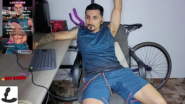Marck_Muscle 网络视讯表演