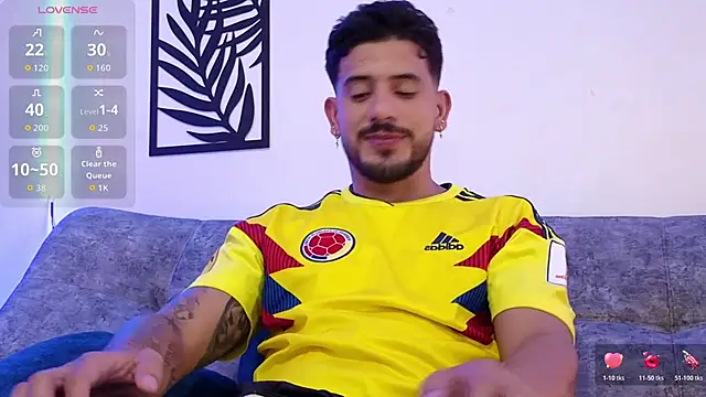 Show modela Bruno_Mattos na web-kameri